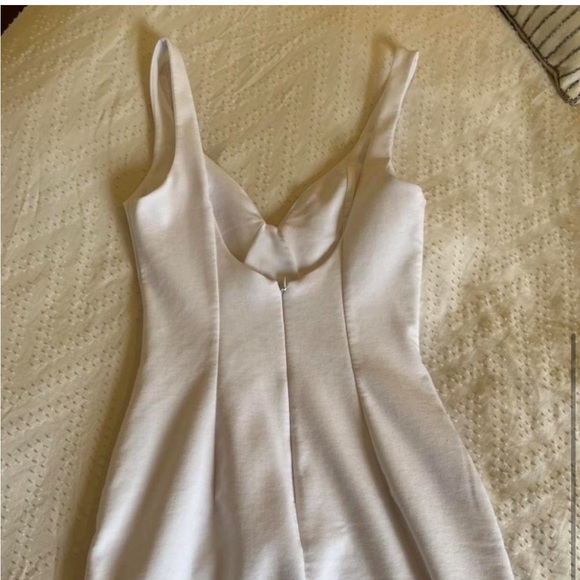 White zara dress, corset feel - Picture 2 of 4